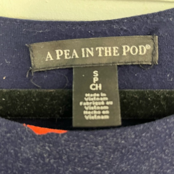 Pea in a Pod Maxi Maternity Dress - Picture 2 of 2